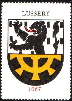 Wappen von/Blason de Lussery