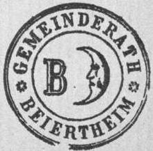 Siegel von Beiertheim