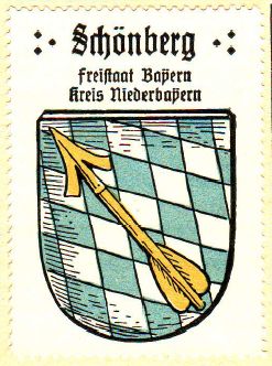 Wappen von Schönberg (Niederbayern)