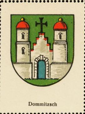 Wappen von Dommitzsch/Coat of arms (crest) of Dommitzsch