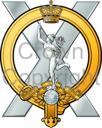 Coat of arms (crest) of the 32 (Scottish) Signal Regiment, Royal Signals, Brtish Army