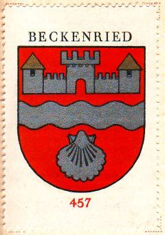 Wappen von/Blason de Beckenried