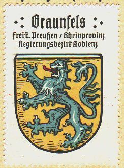 Wappen von Braunfels
