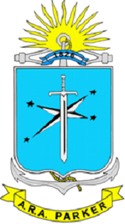 Coat of arms (crest) of the Corvette ARA Parker (P-44), Argentine Navy