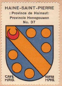 Wapen van/Blason de Haine-Saint-Pierre