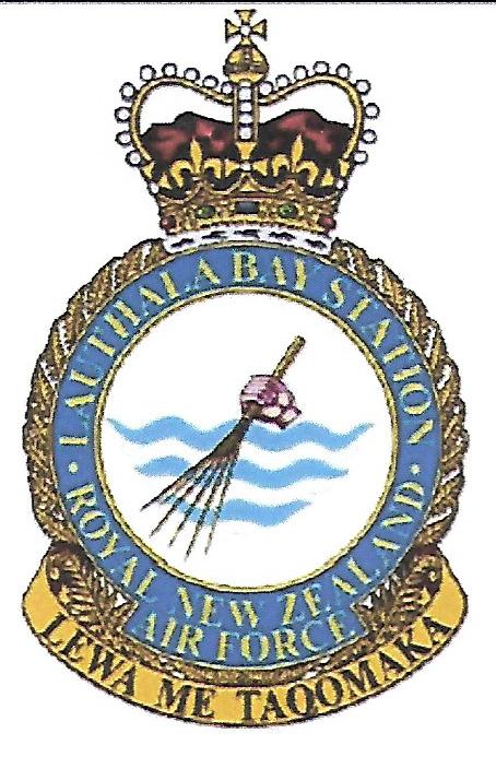Coat of arms (crest) of the Lauthala Bay Station, RNZAF