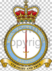 Coat of arms (crest) of RAF Station Leeming, Royal Air Force