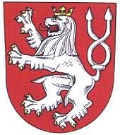 Arms of Karlštejn (Beroun)
