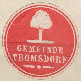 Wappen von Tromsdorf/Arms of Tromsdorf