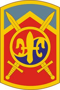 Arms of 501st Sustainment Brigade, US Army