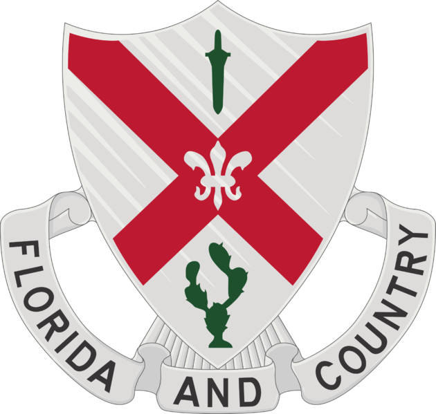 File:124th Infantry Regiment, Florida Army National Guarddui.png