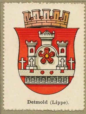 Wappen von Detmold/Coat of arms (crest) of Detmold