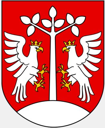 Arms of Myślenice (county)