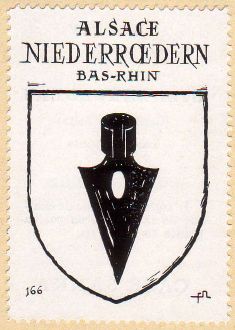 Blason de Niederrœdern/Coat of arms (crest) of {{PAGENAME
