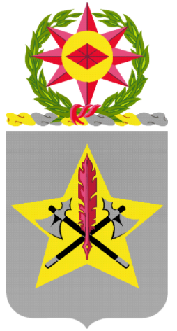 Coat of arms (crest) of 177th Finance Battalion, US Army