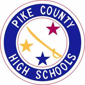 Coat of arms (crest) of Pike County High Schools Junior Reserve Officer Training Corps, US Army