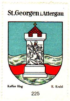Wappen von Sankt Georgen im Attergau