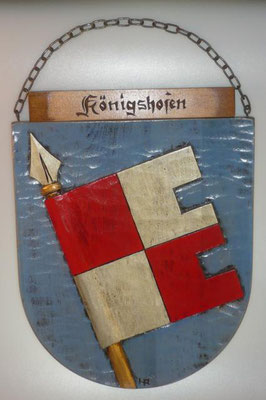 Wappen von Bad Königshofen im Grabfeld/Coat of arms (crest) of Bad Königshofen im Grabfeld