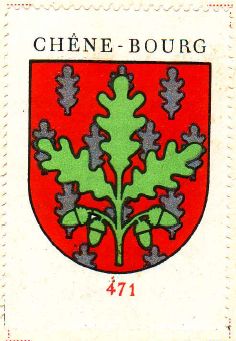 Wappen von/Blason de Chêne-Bourg