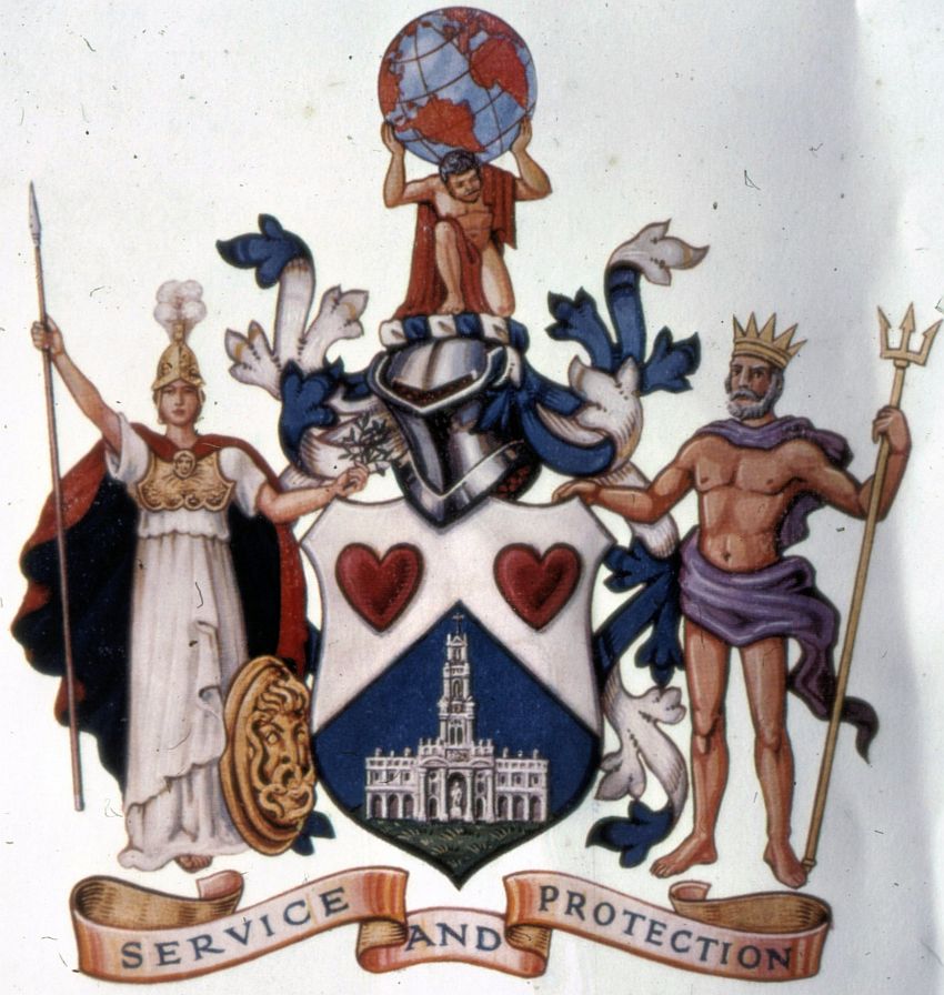 Arms of Guardian Royal Exchange Assurance