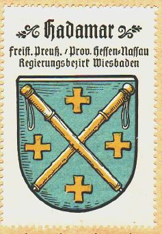 Wappen von Hadamar/Coat of arms (crest) of Hadamar