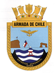 Coat of arms (crest) of the Naval Air Station Iquique, Chilean Navy
