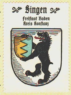 Wappen von Singen/Coat of arms (crest) of Singen