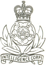 Arms of The Intelligence Corps, British Army