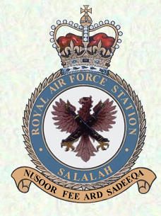 Coat of arms (crest) of the RAF Station Salalah, Royal Air Force