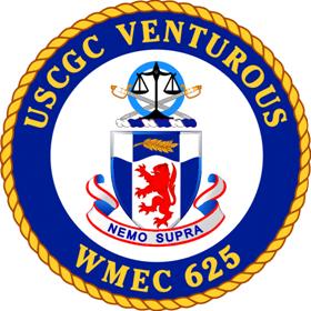 Coat of arms (crest) of the USCGC Venturous (WMEC-625)