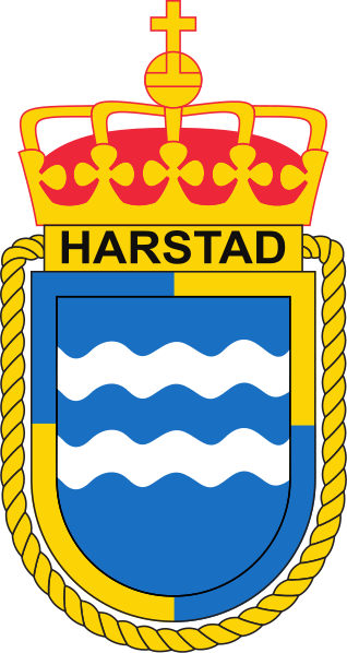 Coat of arms (crest) of Coast Guard Vessel KV Harstad, Norwegian Navy