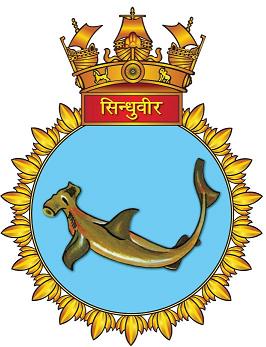 Blason de INS Sindhuvir, Indian Navy/Arms (crest) of INS Sindhuvir, Indian Navy