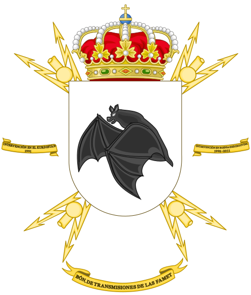 File:Signal Battalion of the Army Aviation, Spanish Army.png