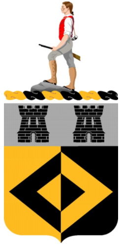 Coat of arms (crest) of 368th Finance Battalion, US Army