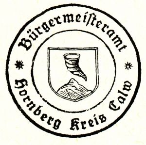 Wappen von Hornberg (Altensteig)/Coat of arms (crest) of Hornberg (Altensteig)