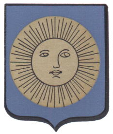 Wapen van Zonnegem/Coat of arms (crest) of Zonnegem