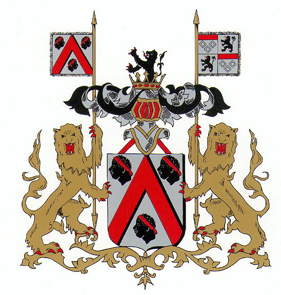 Wapen van Lennik/Coat of arms (crest) of Lennik