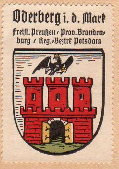 Wappen von Oderberg/Coat of arms (crest) of Oderberg