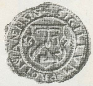 Seal (pečeť) of Protivanov