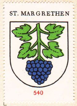 Wappen von/Blason de Sankt Margrethen