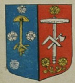 Coat of arms (crest) of Carpenters and Masons in Hanau County
