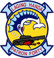 Coat of arms (crest) of the VP-40 Fighting Marlins, US Navy
