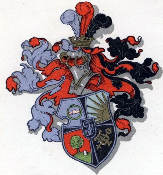 Coat of arms (crest) of Berliner Burschenschaft Germania