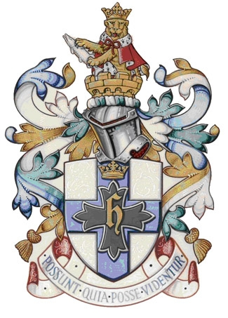 Coat of arms (crest) of Christ College (Brecon)