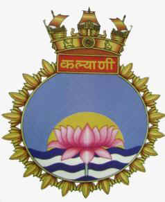 Coat of arms (crest) of the Indian Naval Hospital Kalyani, Indian Navy