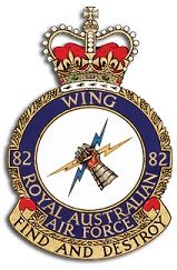 Coat of arms (crest) of the No 82 Wing, Royal Australian Air Force