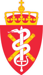 Coat of arms (crest) of the Norwegian Armed Forces Joint Medical Services Staff