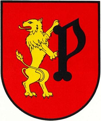 Coat of arms (crest) of Pruszcz Gdański (city)