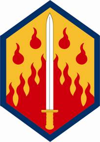 Coat of arms (crest) of 48th Chemical Brigade, US Army