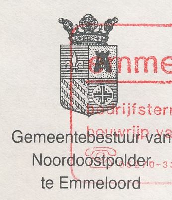 Wapen van Noordoostpolder/Coat of arms (crest) of Noordoostpolder